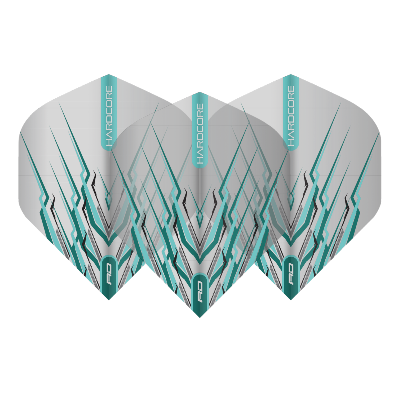 Red Dragon Peter Wright Hardcore Mohawk Light Blue Darts Flights