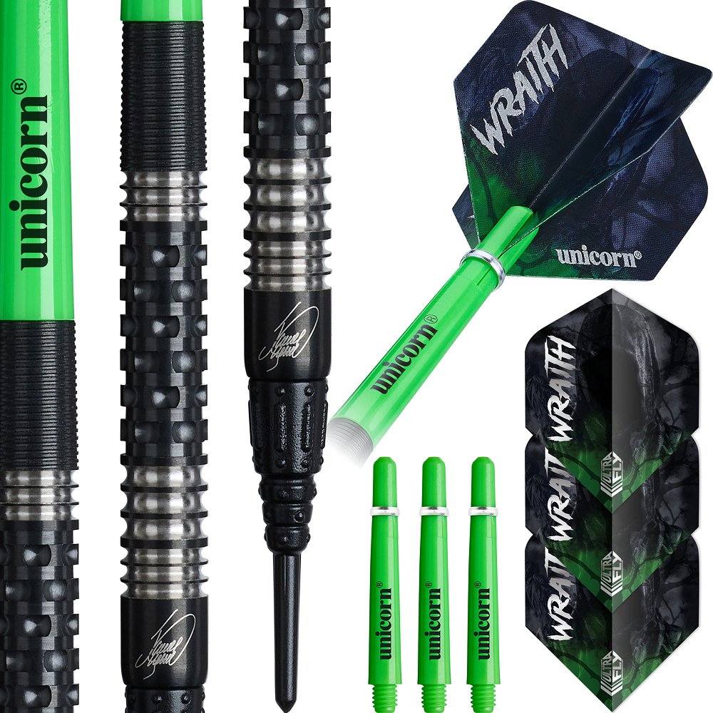 Unicorn Wraith James Wade Phase 2 90% Soft Tip Darts - Dartshopper