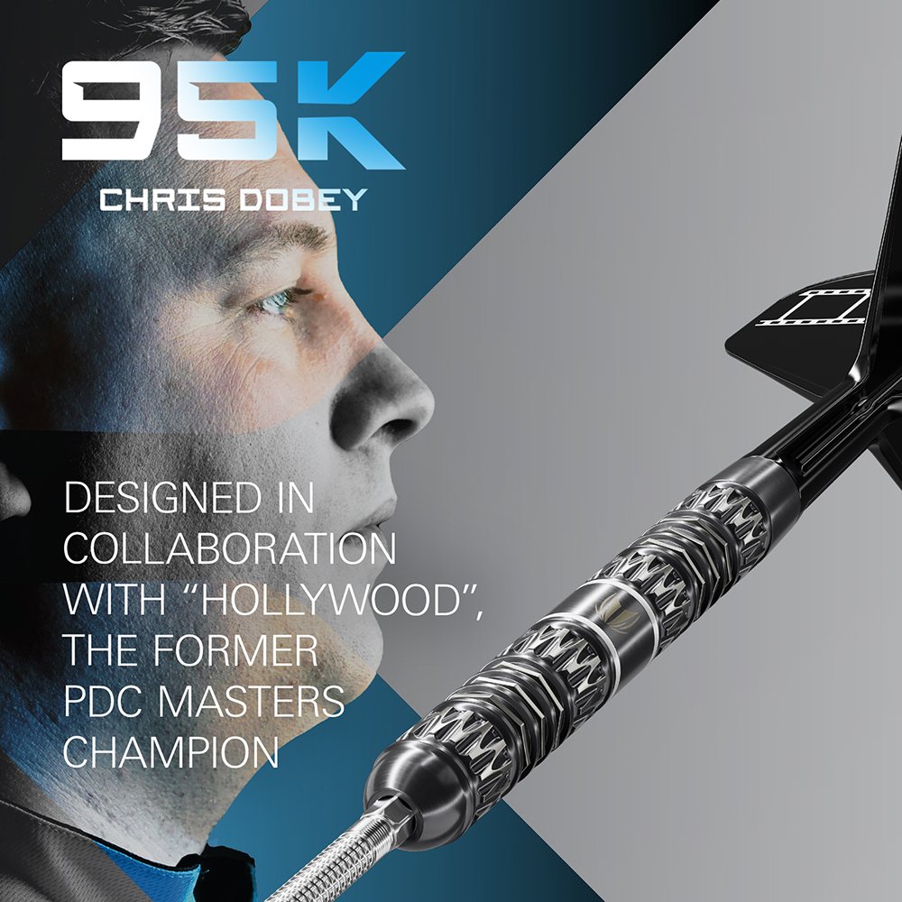 Target Chris Dobey 95K Swiss Point 95% Steel Tip Darts - Dartshopper