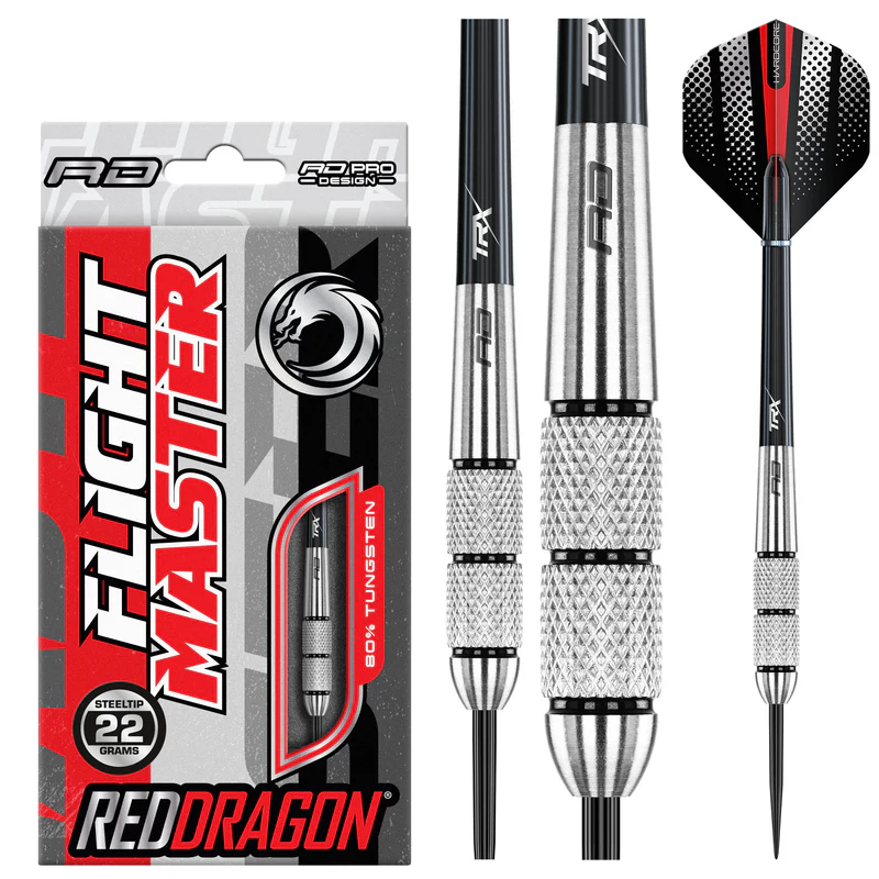 Dardos Red Dragon Red Flash 80% Punta de Acero