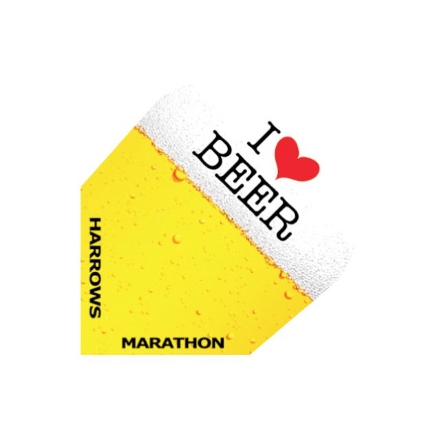 Harrows Marathon Beer - Dartflights