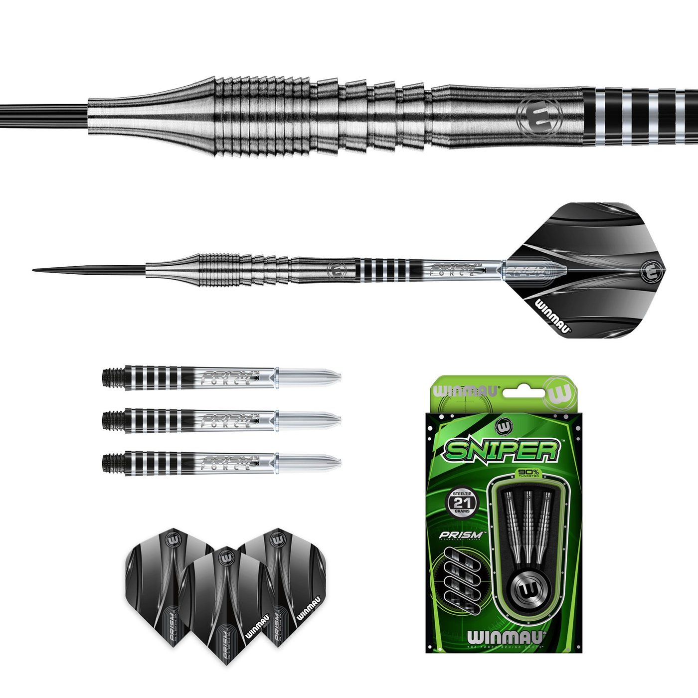 Winmau Sniper V1 90% - Steel Tip Darts - Dartshopper.com