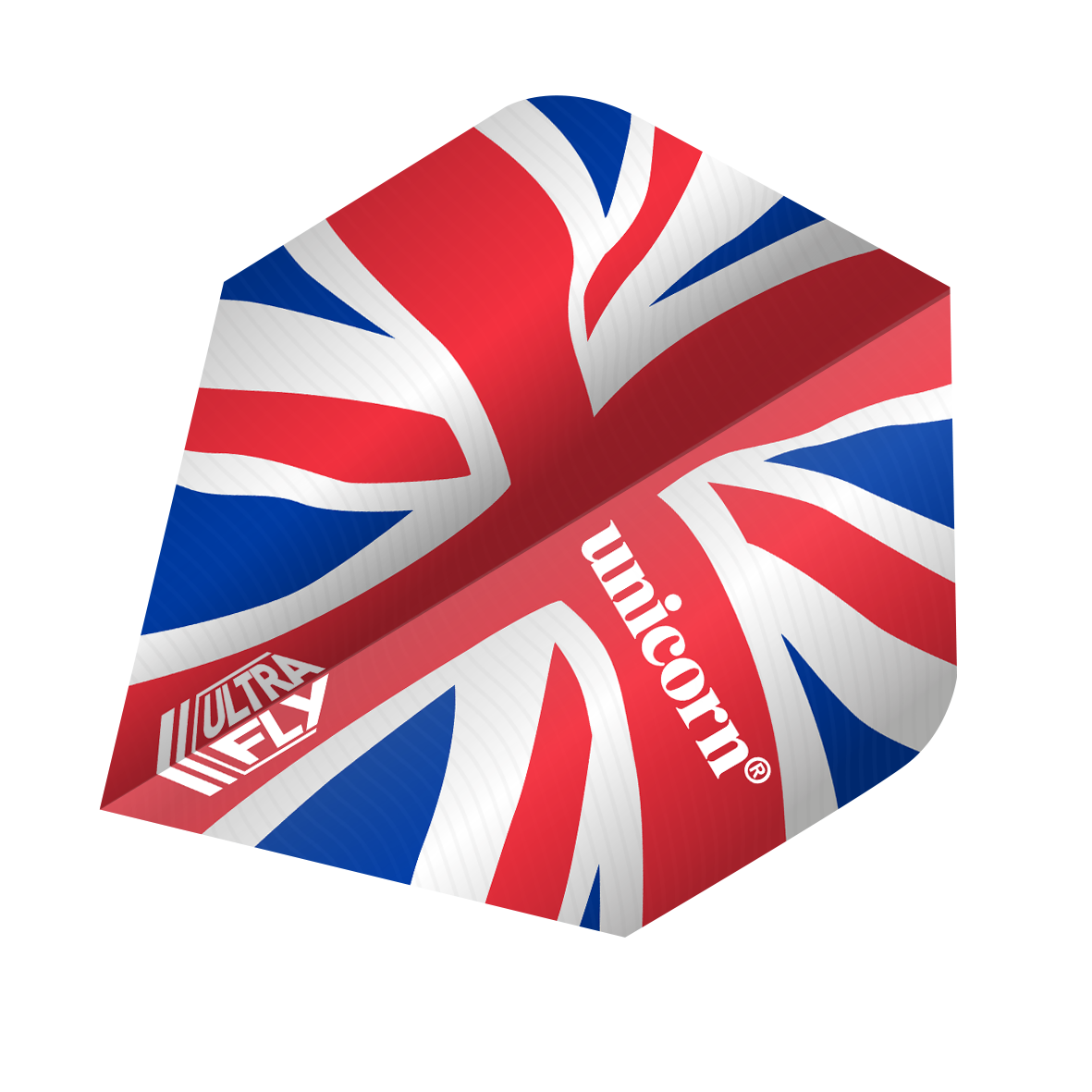 Unicorn Ultrafly Union Jack Wave PLUS Darts Flights
