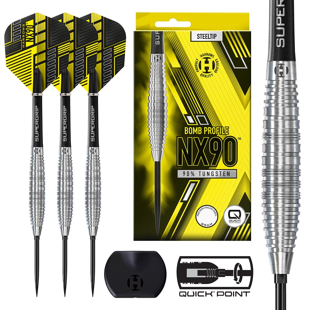 [Tweedekans] Harrows NX90 Bomb Quick Point 90%-21gram