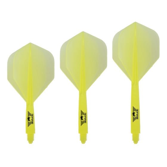 Bull's Union Flight System Yellow NO2 Dart Flights