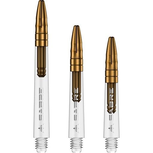 Mission Sabre Clear Base Gold Darts Varret