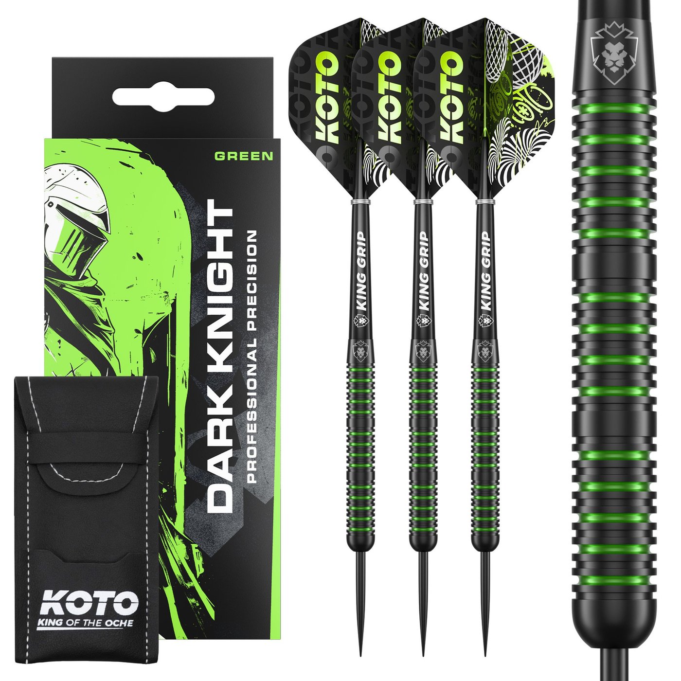 KOTO Dark Knight Green 80% Darts