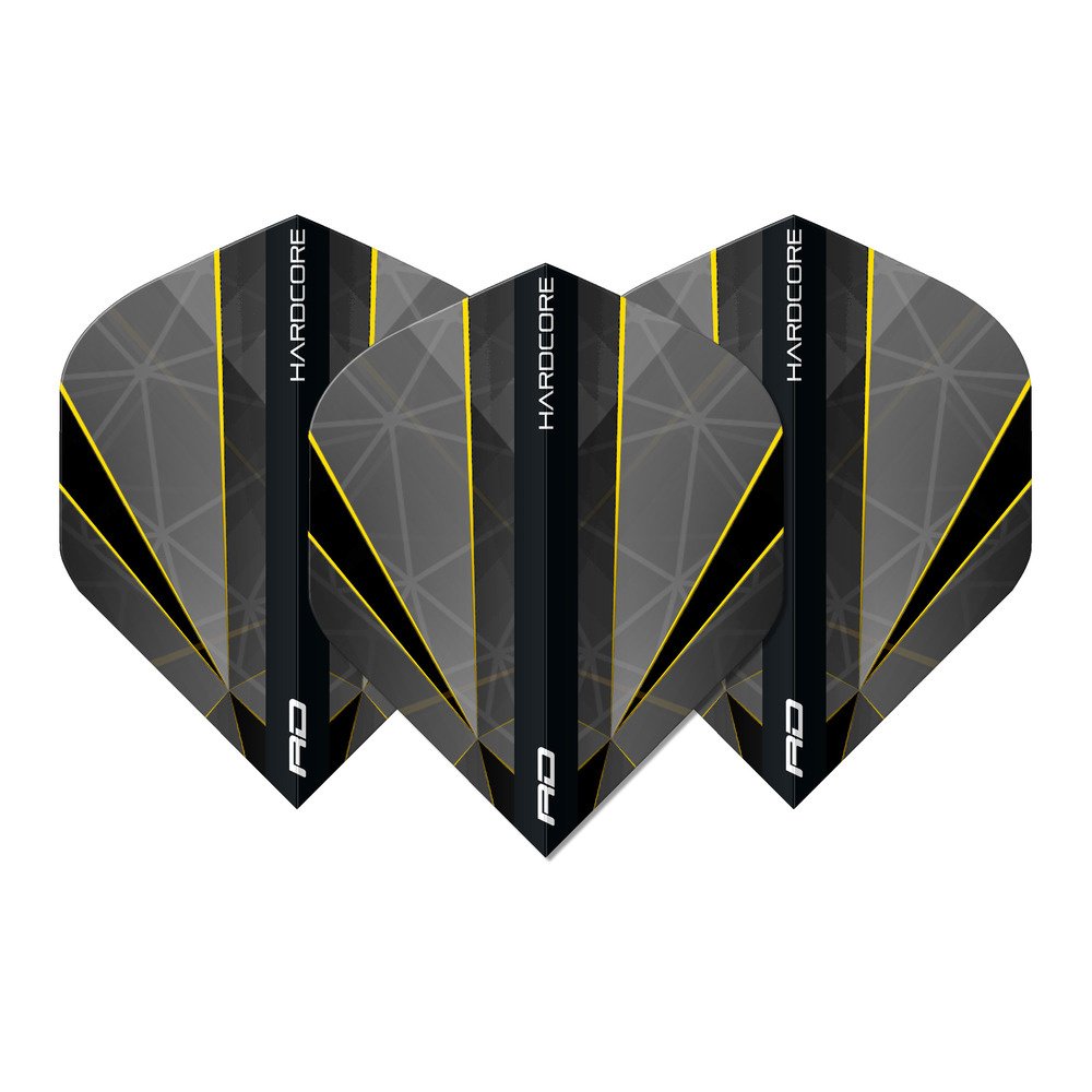 Red Dragon Hardcore Premium Seren Onyx Darts Flights