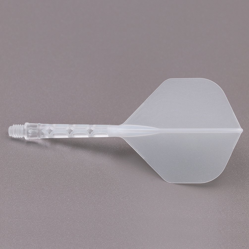 Cuesoul - ROST T19 Integrated Dart Flights - Standard Shape - Clear - Dart Flights