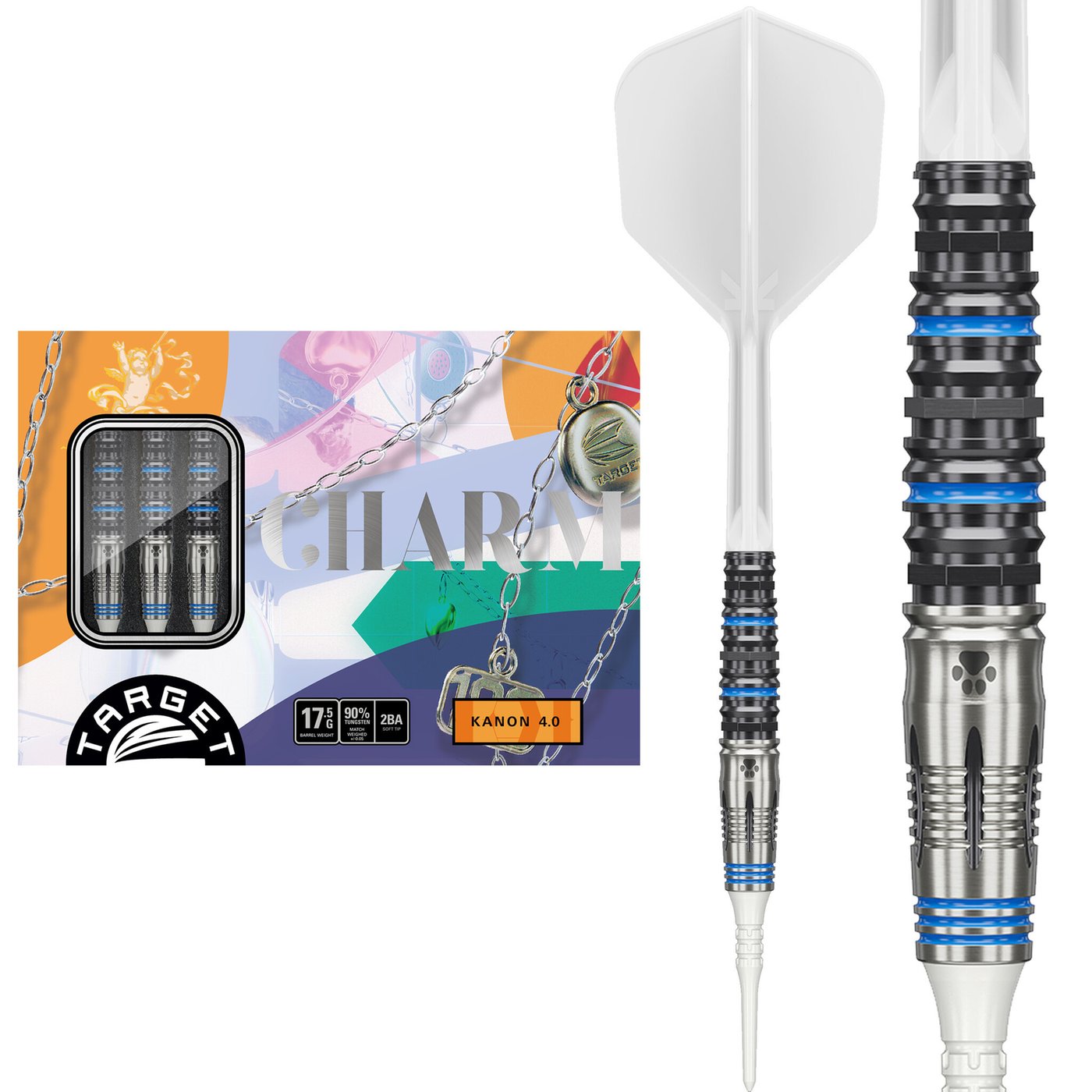 Target Japan Charm Series Kanon G4 90% Soft Tip Darts