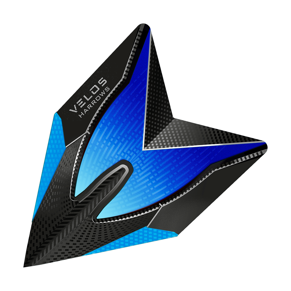 Harrows Velos 2020 Blue Darts Flights