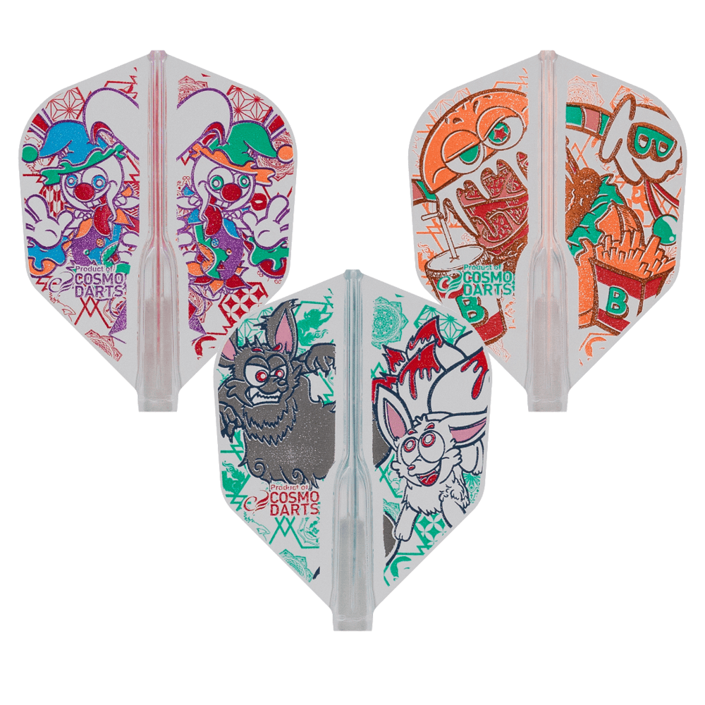 Cosmo Darts Fit Flight Air Yoshihisa Baba 3 Shape Darts Flights