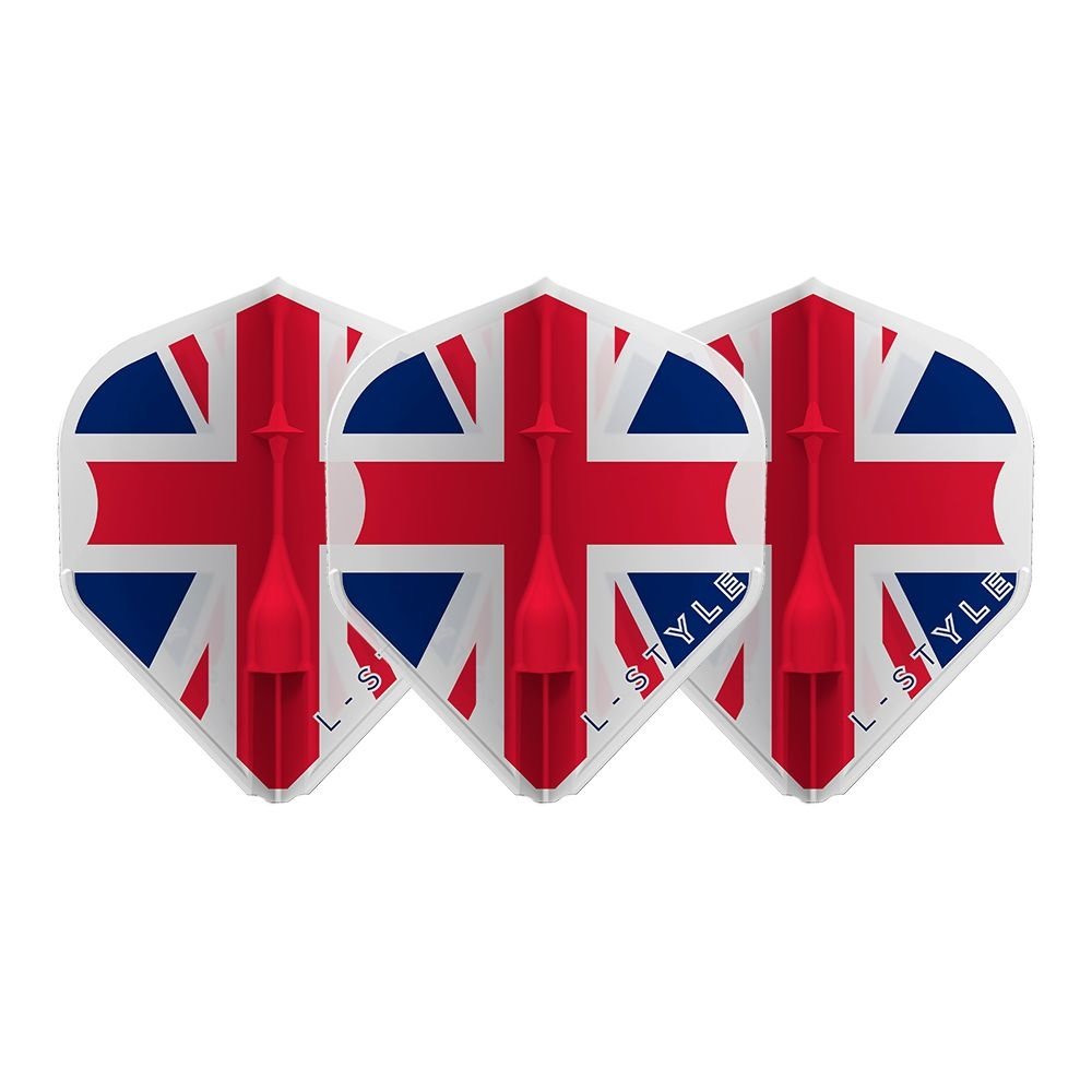 L-Style Champagne EZ L1 Standard Union Jack Darts Flights