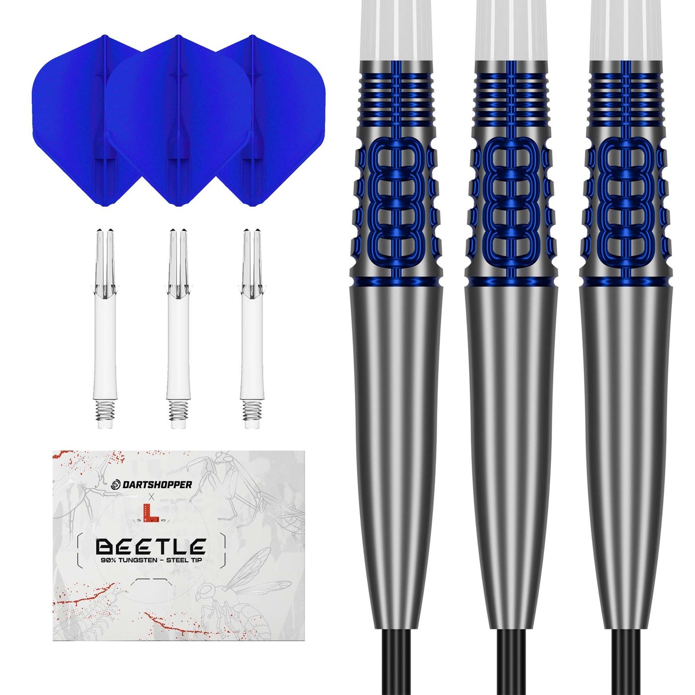 L-Style Beetle V2 90% Dartshopper Exclusive - Steel Tip Darts