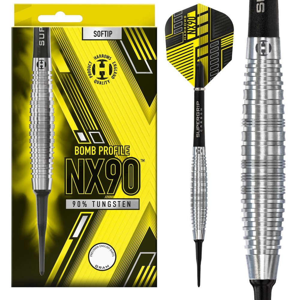 Harrows NX90 Bomb 90% Soft Tip Darts