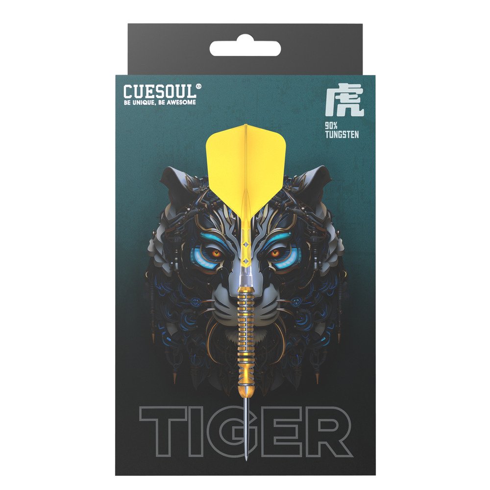 Cuesoul Zodiac Tiger 90% - Steel Tip Darts - Dartshopper.com