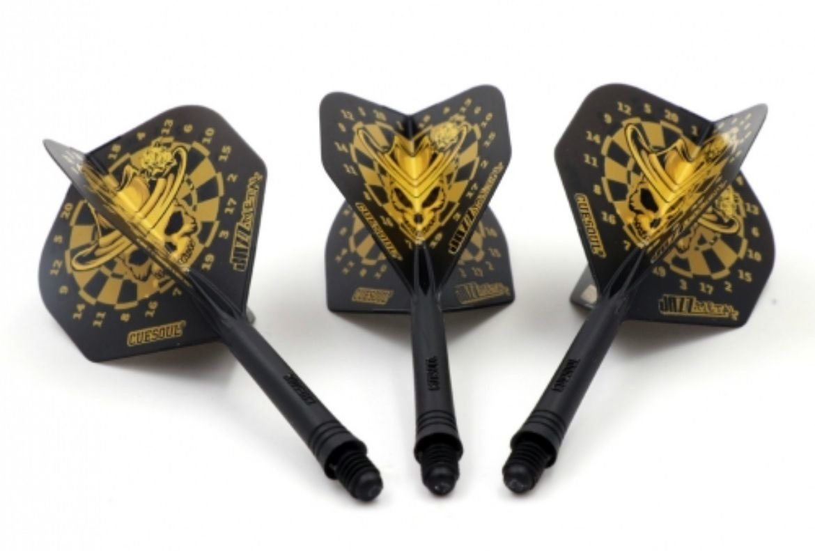 Cuesoul - Tero System AK5 Rost Standard - Golden Skull - Dart Flights