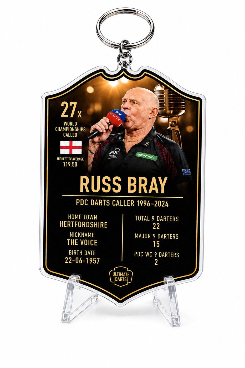 Ultimate Card Key Chain Russ Bray