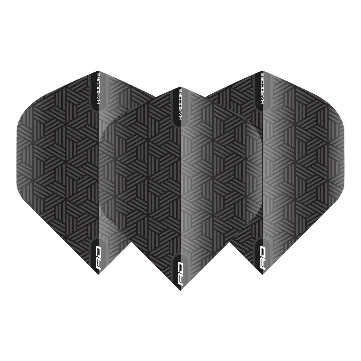 Red Dragon Hardcore XT Black Darts Flights