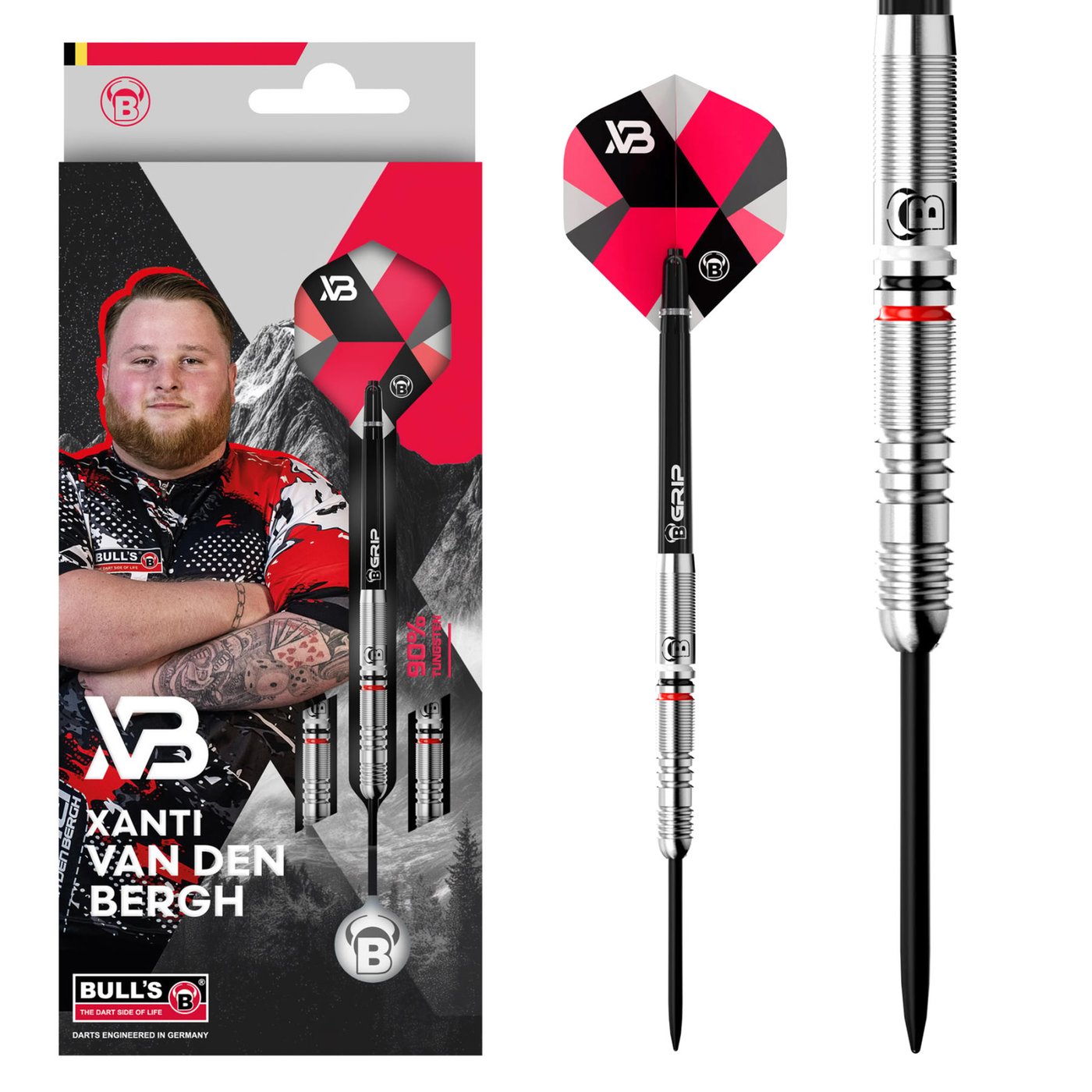 BULL'S Xanti van den Bergh 90% - Darts Tikat
