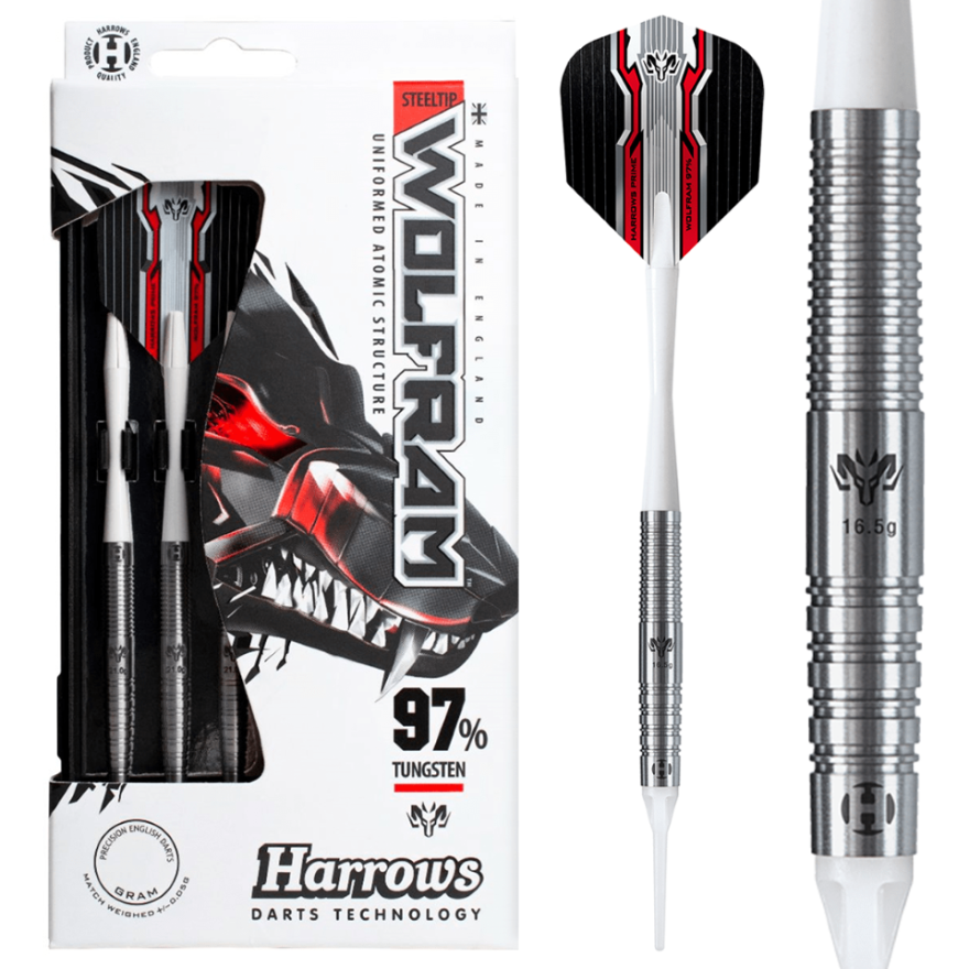 Harrows Wolfram Wolf 97% - Soft Tip Darts