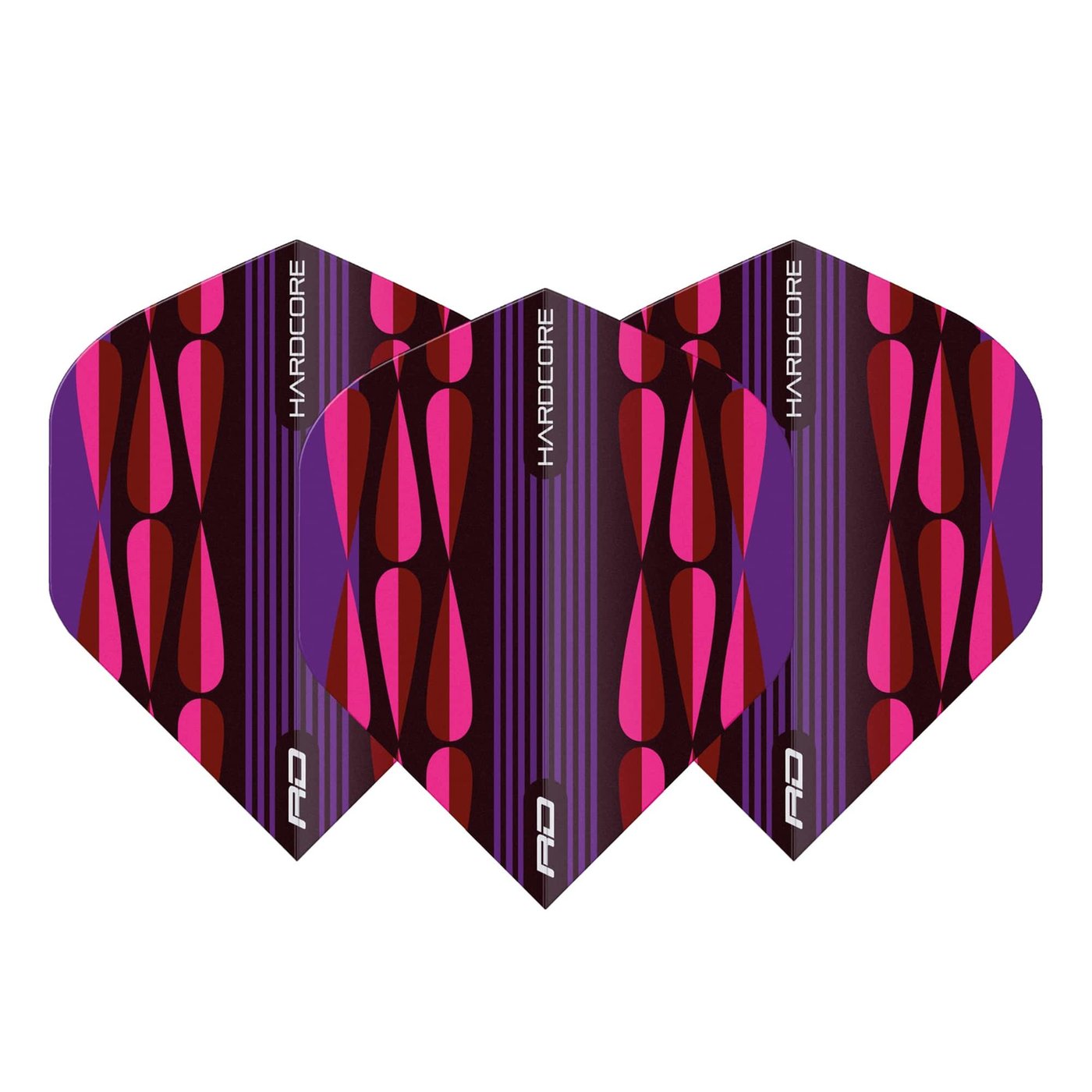 Plumas Red Dragon Hardcore Radical Pink Teardrop