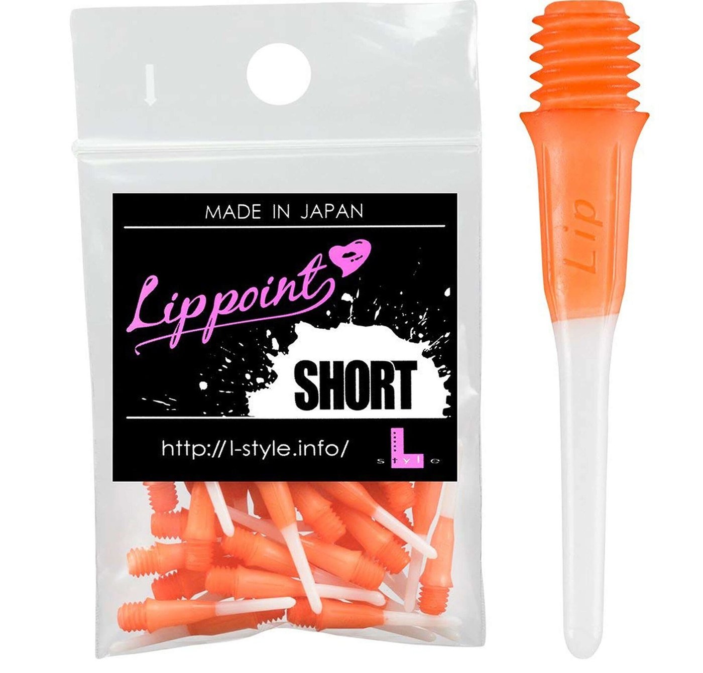 L-Style Short Lip 2-Tone Orange