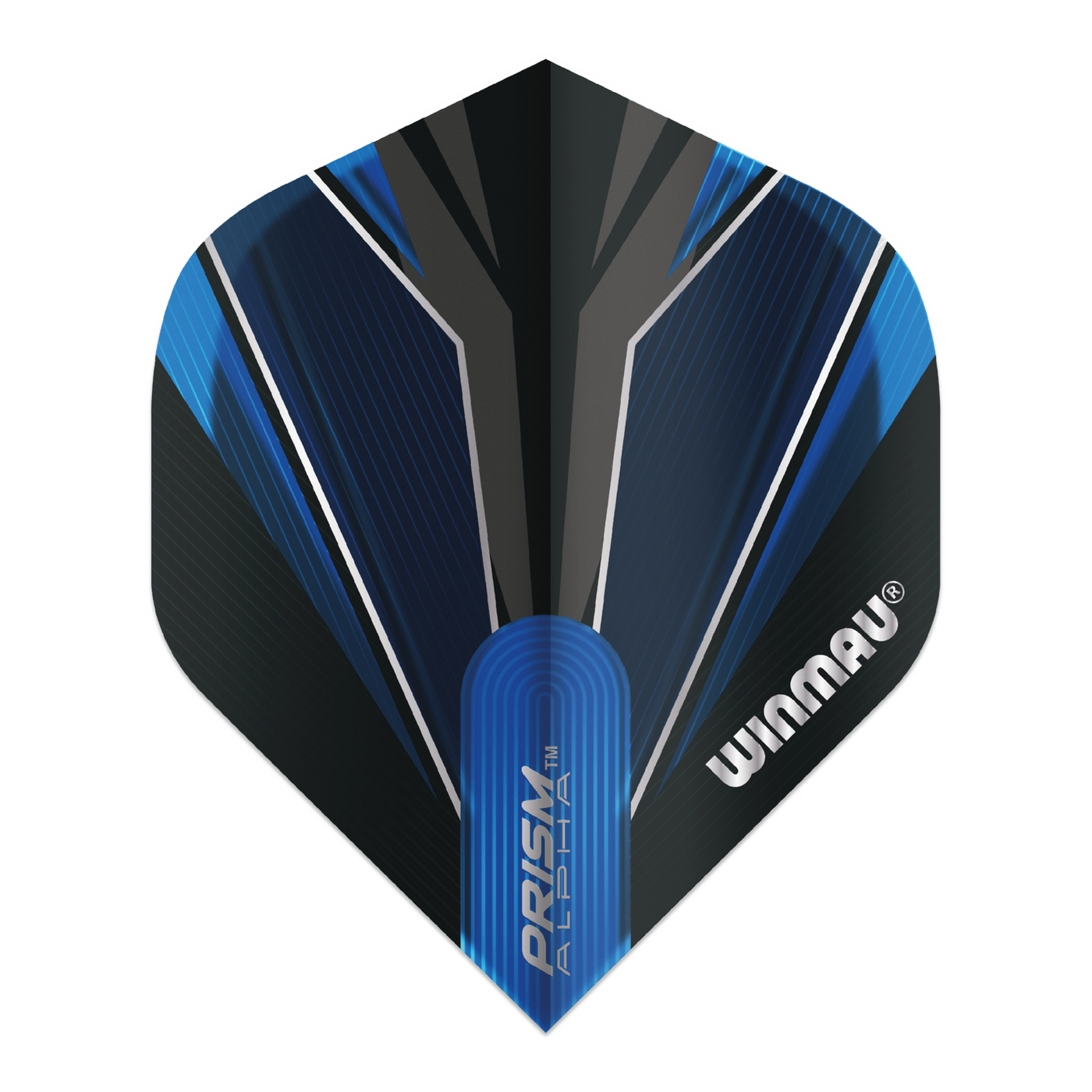Winmau Prism Alpha Black & Blue Darts Flights