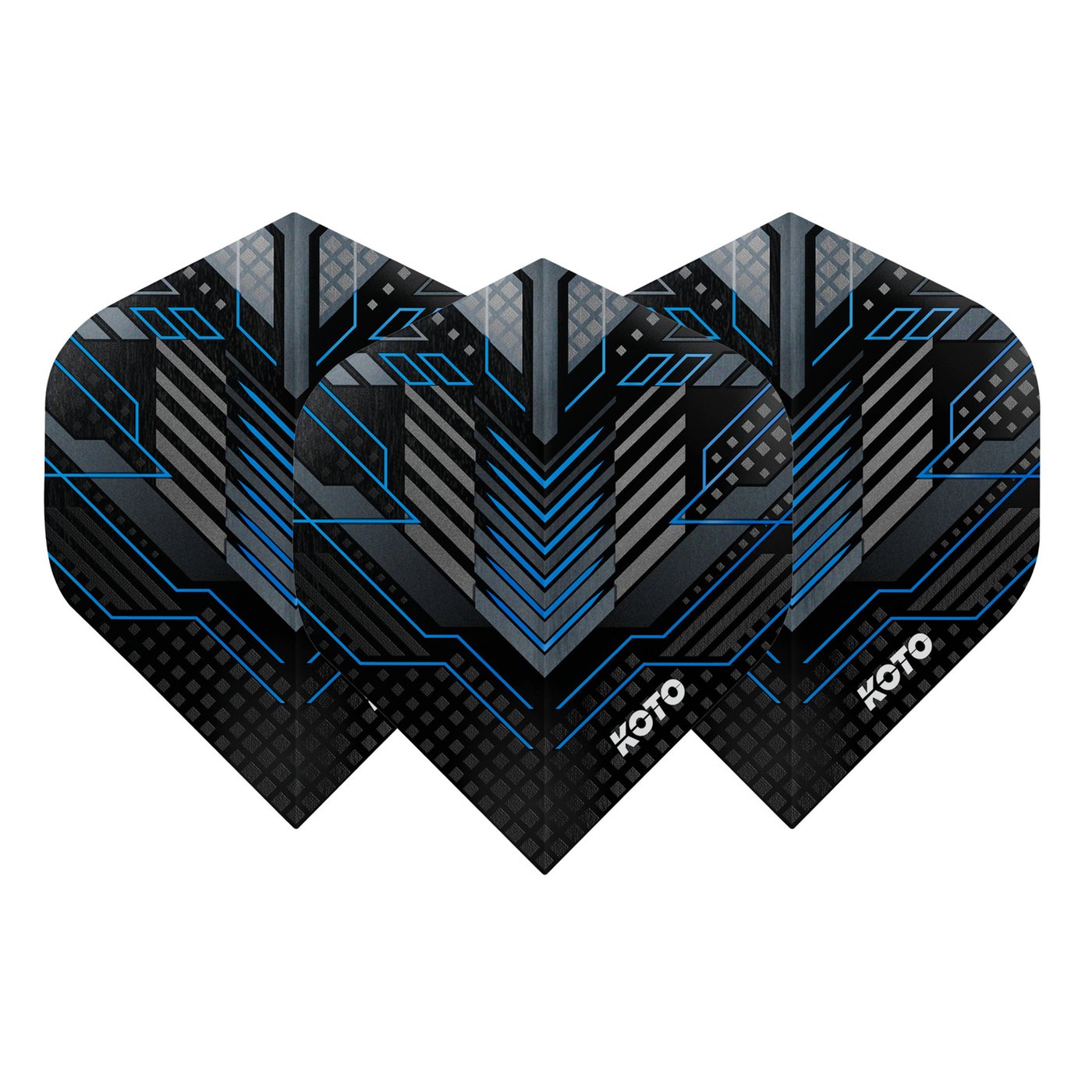KOTO ZIZ-Matrix NO2 Aqua - Dart Flights