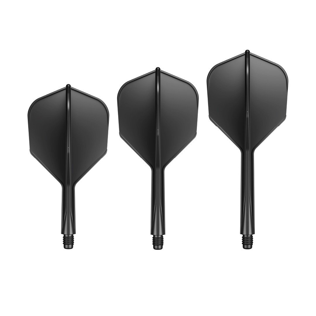 Fléchettes Harrows Wolfram Infinity 97% Tungstène - Poids 23 Grammes - Corps Fin Avec Grip Moleté - Tiges En Aluminium Incluses