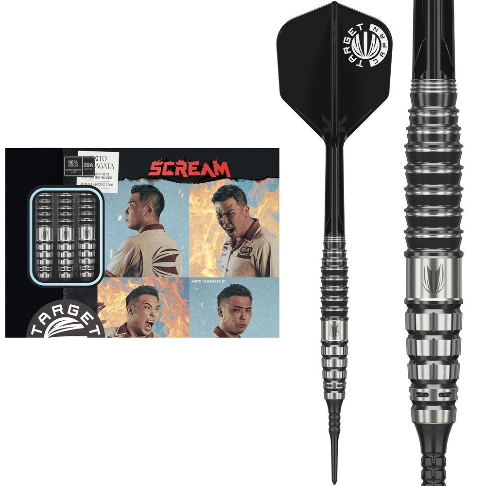 Dardos Target Japan Prime Series Scream G1 Max 90%  Punta de Plástico