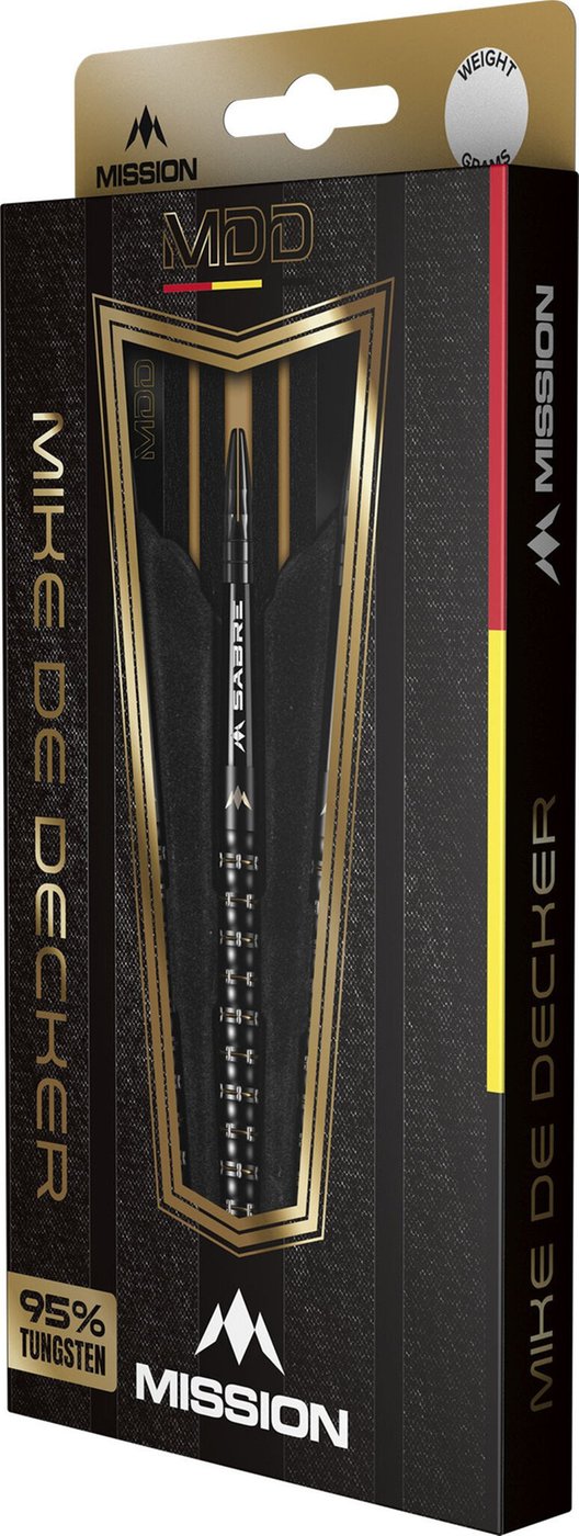 ダーツ Mission ミッション Mike De Decker 20g Mission Mike de Decker Black Gold PVD 95% Darts