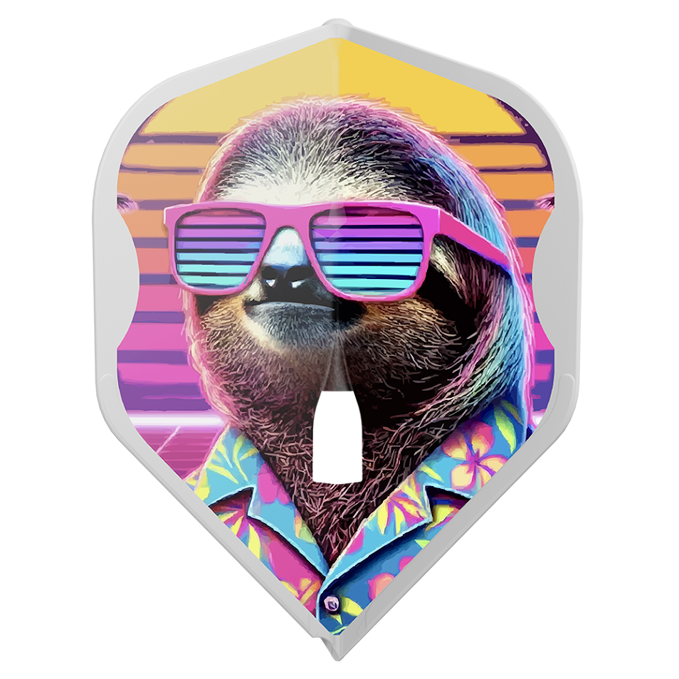 ロッド liuuety L-Style L1 Pro Sunset Sloth Dartshopper Exclusives Darts Flights