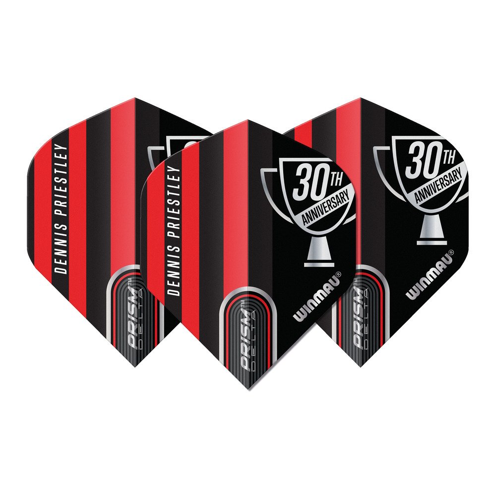 Winmau Prism Delta Dennis Priestley 30th Anniversary Darts Flights
