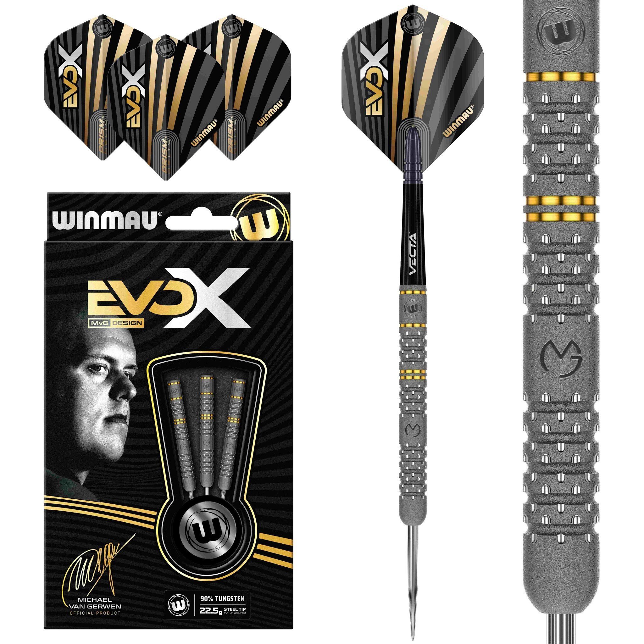 Winmau Michael van Gerwen EVO-X 90% - Steel Tip Darts
