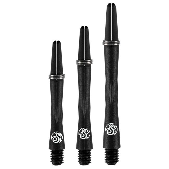 Shot Tao Carbon Black Darts Shafts