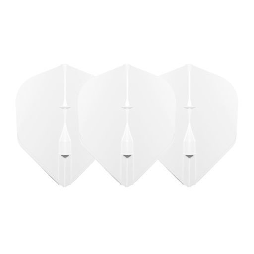 L-Style Champagne EZ L3 Shape White Darts Flights