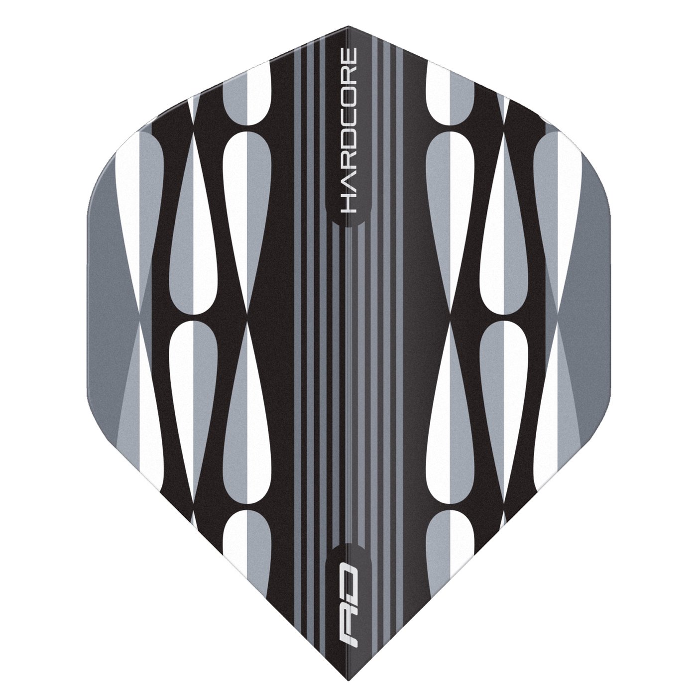 Plumas Red Dragon Hardcore Radical White Teardrop