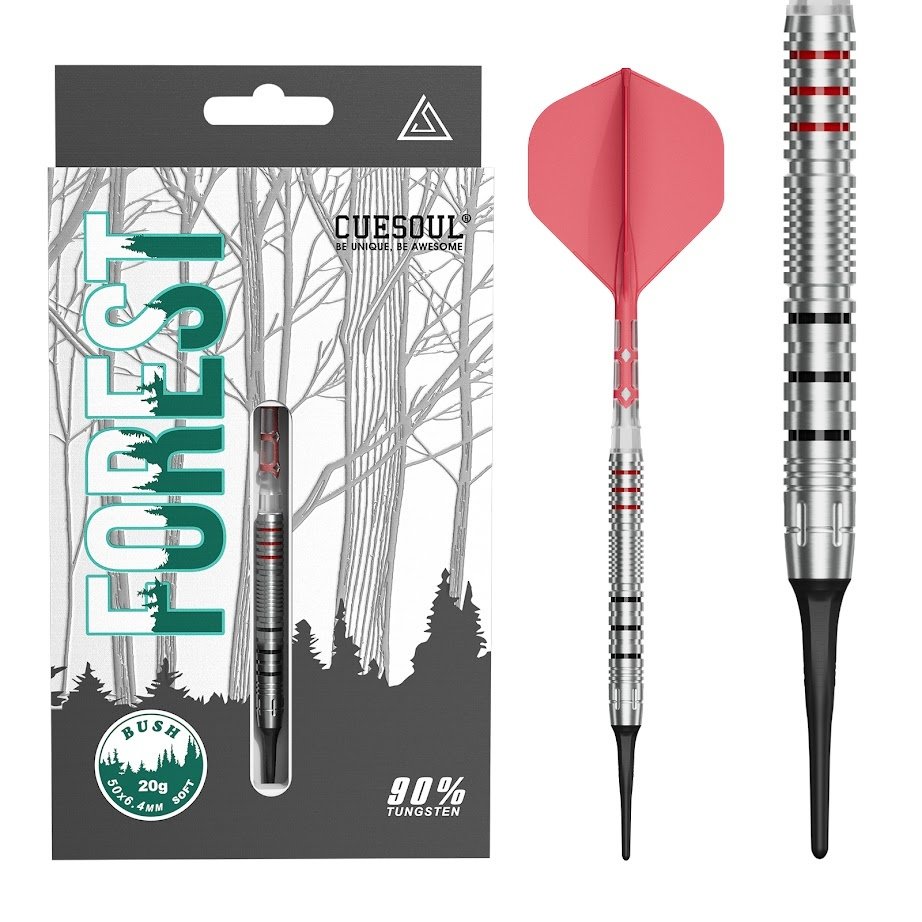 Cuesoul Forest Bush 90% Soft Tip Darts