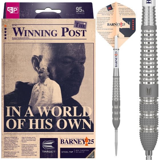 Target Raymond van Barneveld Barney25 Swiss Point 95% Steel Tip Darts