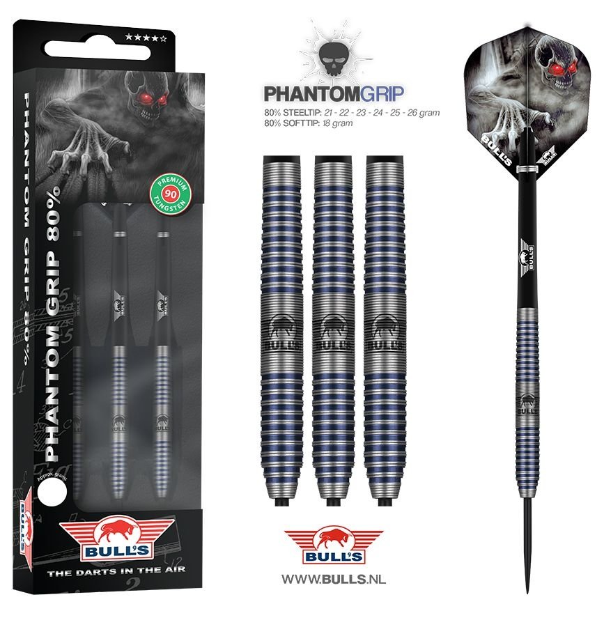 [Tweedekans] Bull's Phantom Grip 80% 26 Gram