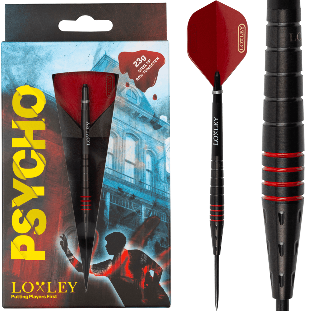 Dardos Loxley Psycho 90% Punta de Acero