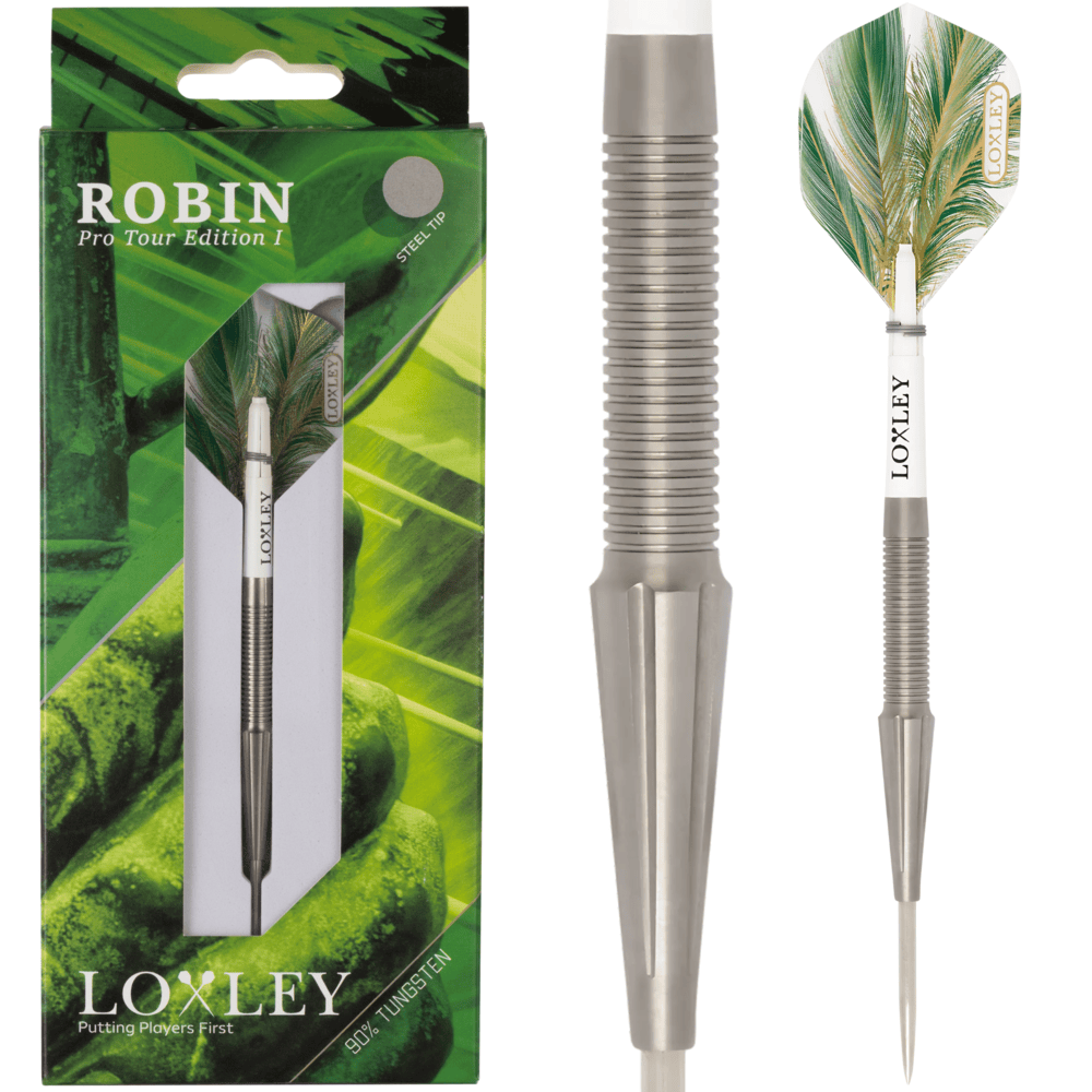 Dardos Loxley Robin Pro Tour Model 1 90% Punta de Acero