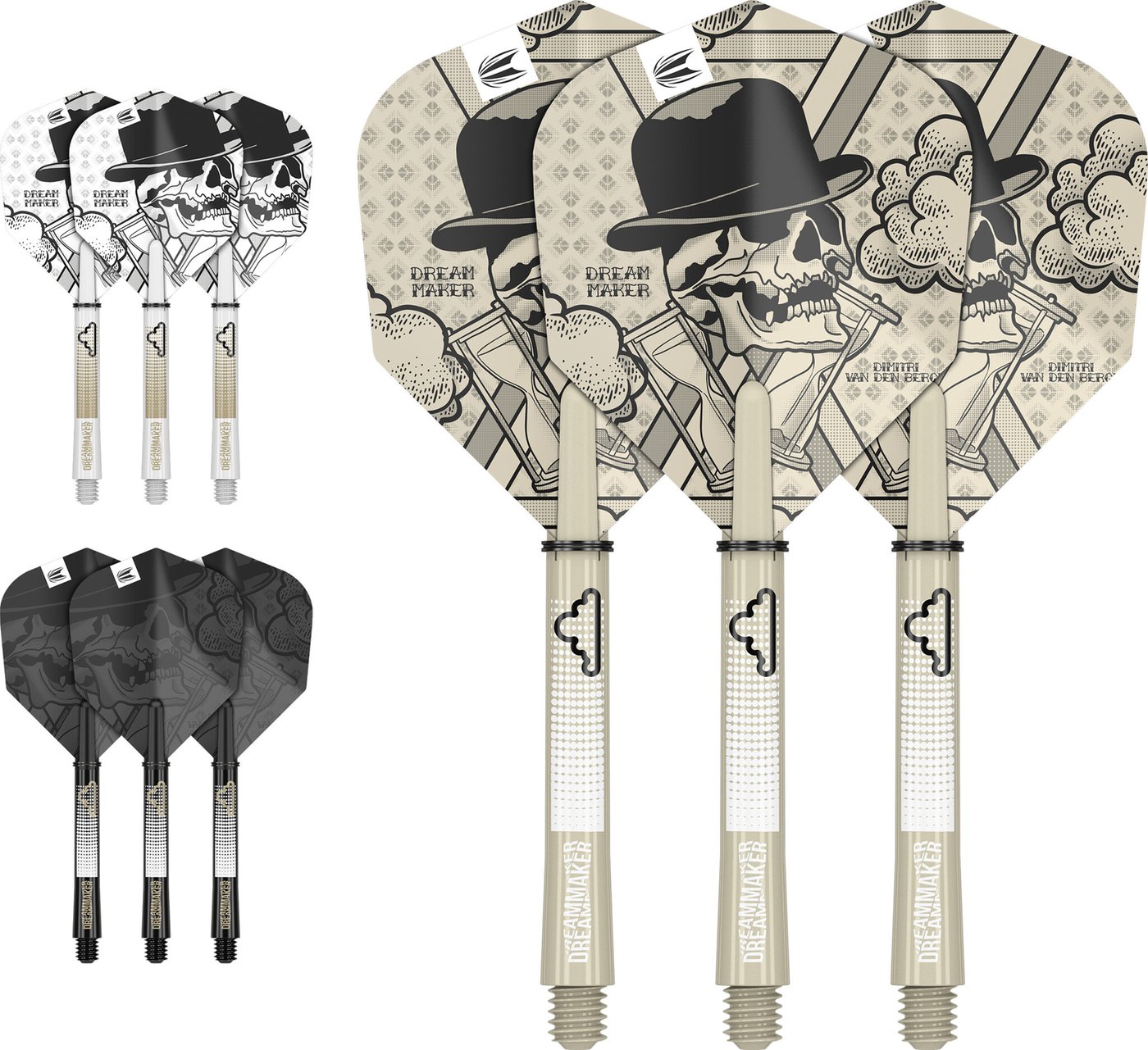 Target Dimitri van den Bergh Ink Flight Shaft Kit - Letky