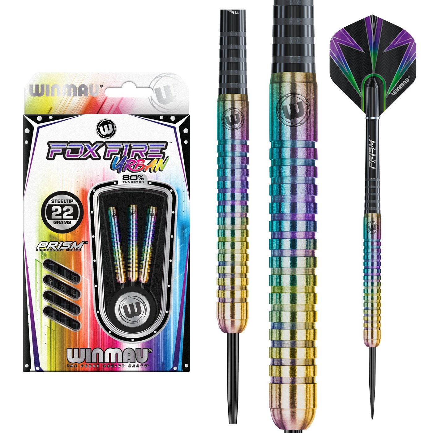 [Tweedekans] Winmau Foxfire Urban 80%-22gram