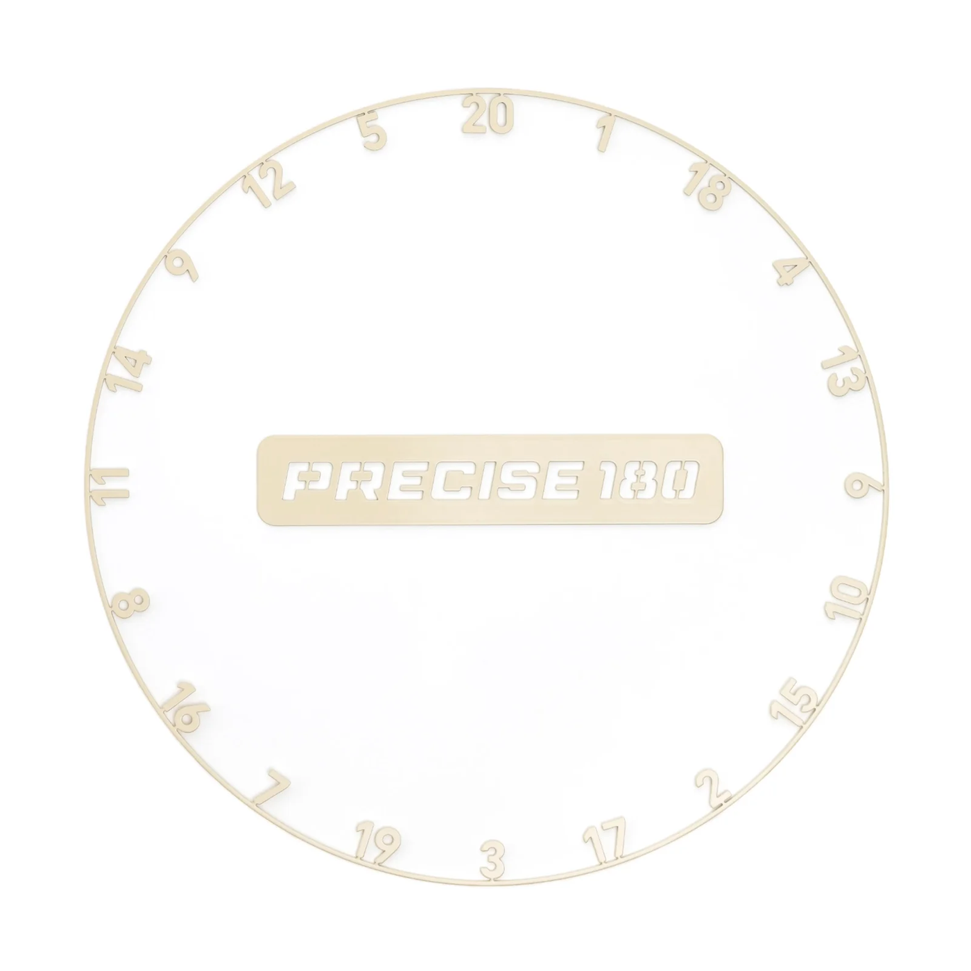Precise180 Numberring Ivory Sisal