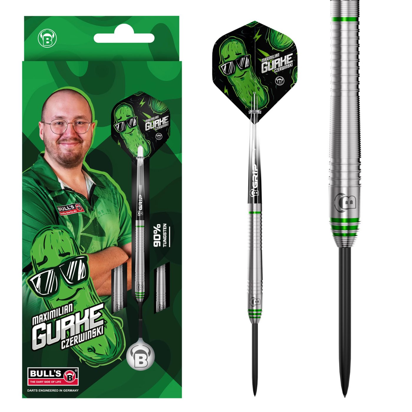 BULL'S Max Czerwinksi 90% - Steel Tip Darts