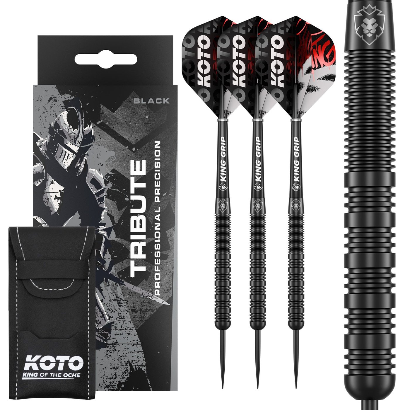 KOTO Tribute Black Tungsten Look Darts