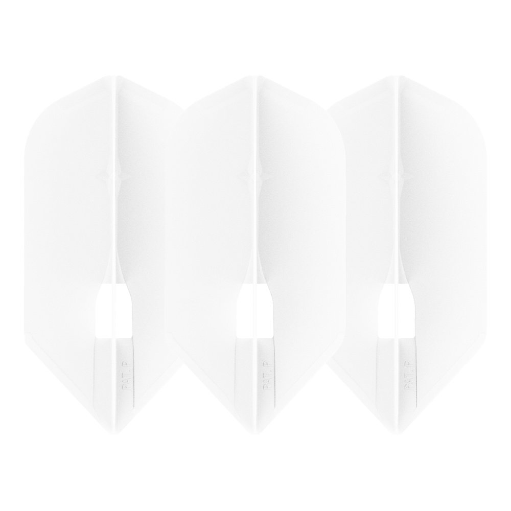 L-Style Champagne L6 Pro Slim White Darts Flights