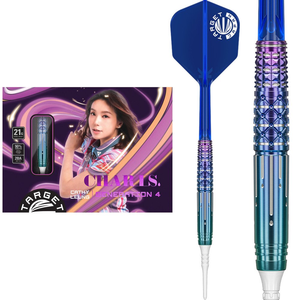 Target Japan Cathy Leung Charis G4 Max 90% Soft Tip Darts